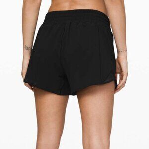 Lululemon Hotty Hot Short *High-Rise Long 4" Black
